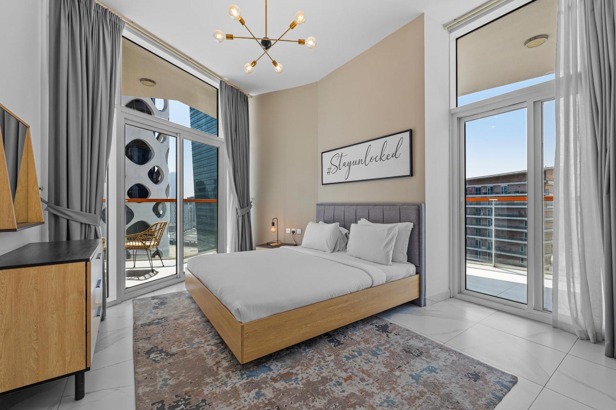 Apartament Unlock Waters Edge Dubaj Zewnętrze zdjęcie